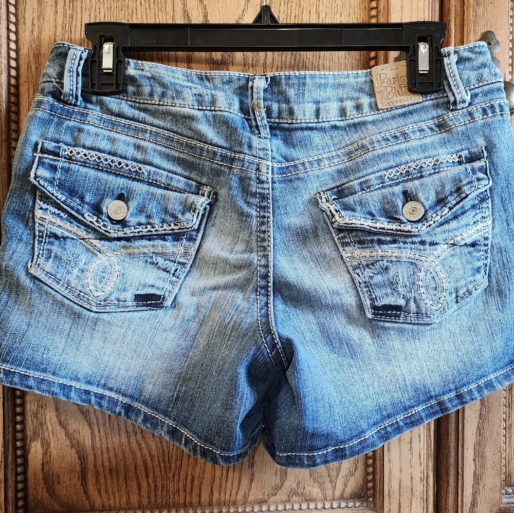 Paris Blues Jean Shorts